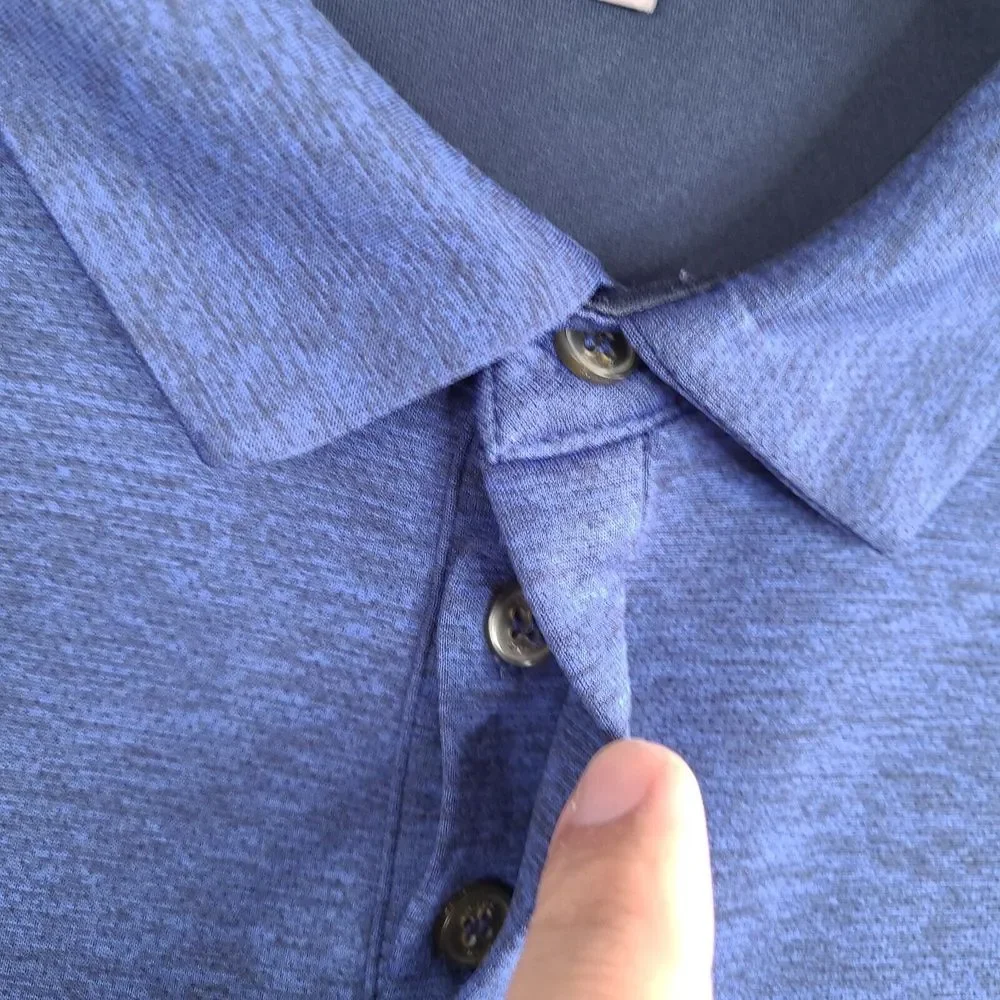 Ping Polo Shirt Men's XL Blue Sensor Cool Golf Performance Celebration Golf Club - Picture 5 of 13